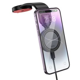 Автомобильный держатель Hoco HW29 (MagSafe 15W) <черный>