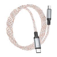 Кабель USB-C Type-C Hoco U112 (3A/60W/PD) <серый> ― OnlineBazar.su