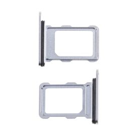 Лоток sim-карты для Apple iPhone 16 Pro (1 Sim) <белый>