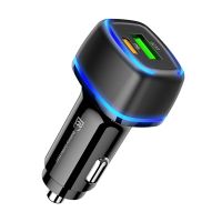 Автомобильное зарядное устройство USB BC CC119 (20W/QC3.0/порт USB-C/PD) <черный> ― OnlineBazar.su