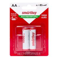 Аккумулятор AA SmartBuy (1000 mAh) (упаковка 2 шт.) ― OnlineBazar.su