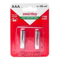 Аккумулятор AAA SmartBuy (1100 mAh) (упаковка 2 шт.) ― OnlineBazar.su