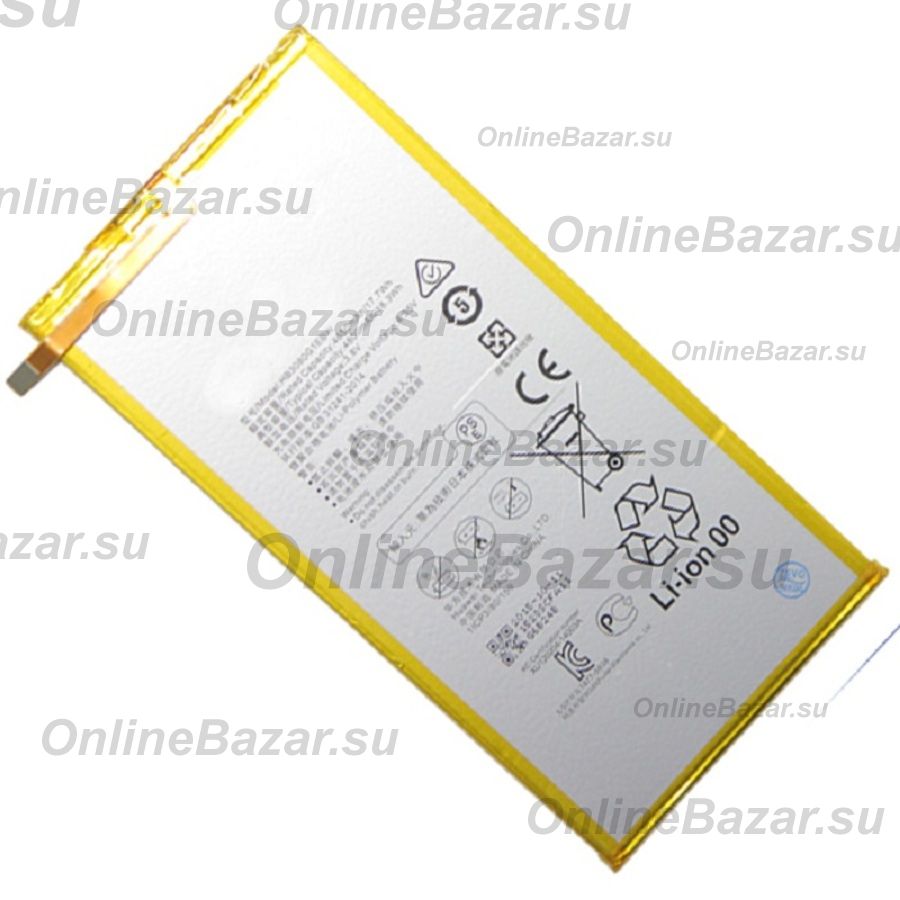 Аккумуляторная батарея для Huawei Mediapad M2 8.0 LTE (M2-801L) (HB3080G1EBW) 4800 mAh ― OnlineBazar.su