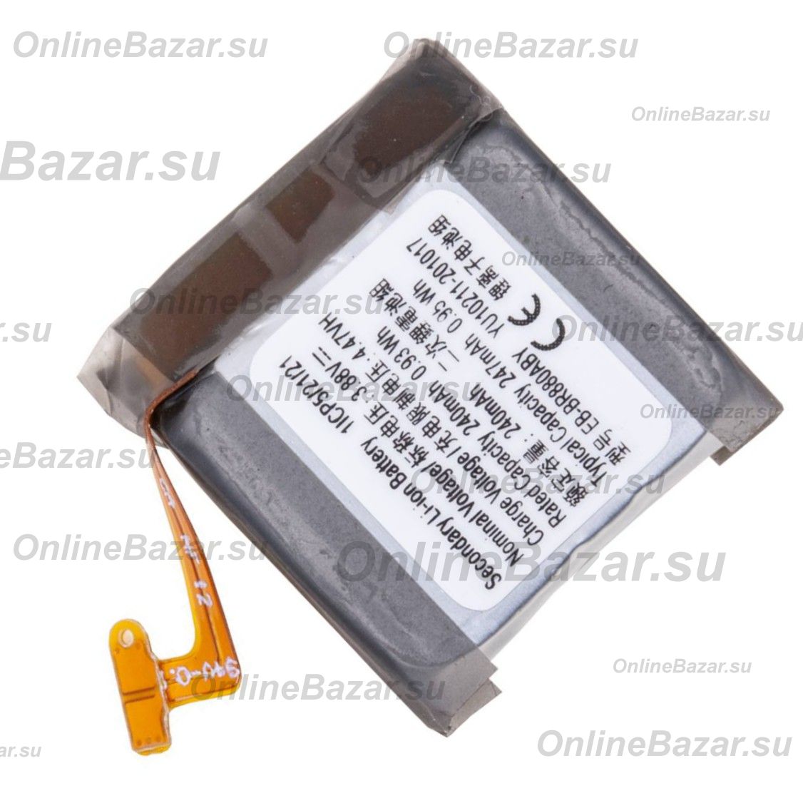 Аккумуляторная батарея для Samsung Galaxy Watch 4 Classic (42 мм) (EB-BR880ABY) 240 mAh ― OnlineBazar.su