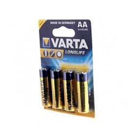 Батарейка AA Varta LR6 LONGLIFE (упаковка 4 шт.)