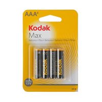 Батарейка AAA Kodak LR03 MAX (упаковка 4 шт.) ― OnlineBazar.su