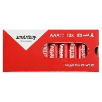 Батарейка AAA SmartBuy LR03 (упаковка 10 шт.) ― OnlineBazar.su