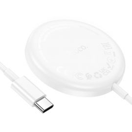 Беспроводное зарядное устройство Hoco CW52 (15W) <белый>