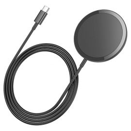Беспроводное зарядное устройство Hoco CW52 (15W) <черный>