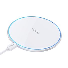 Беспроводное зарядное устройство Hoco CW6 Pro (15W/PD/QC) <белый>