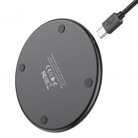 Беспроводное зарядное устройство Hoco CW6 Pro (15W/PD/QC) <черный>