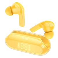 Беспроводные Bluetooth наушники Hoco EW39 <желтый> ― OnlineBazar.su