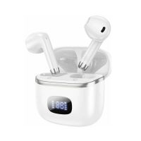 Беспроводные Bluetooth наушники Hoco EQ1 <белый> ― OnlineBazar.su