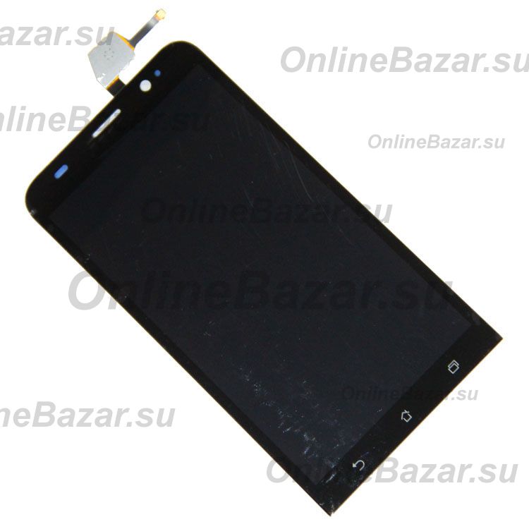 Дисплей для Asus ZenFone 2 Deluxe (ZE551ML) в сборе с тачскрином <черный> ― OnlineBazar.su