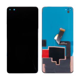 Дисплей для Huawei P40 с тачскрином <черный> (оригинал OEM)