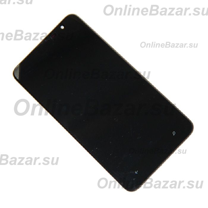 Дисплей для Nokia 1320 Lumia модуль в сборе с тачскрином <черный> (премиум) ― OnlineBazar.su
