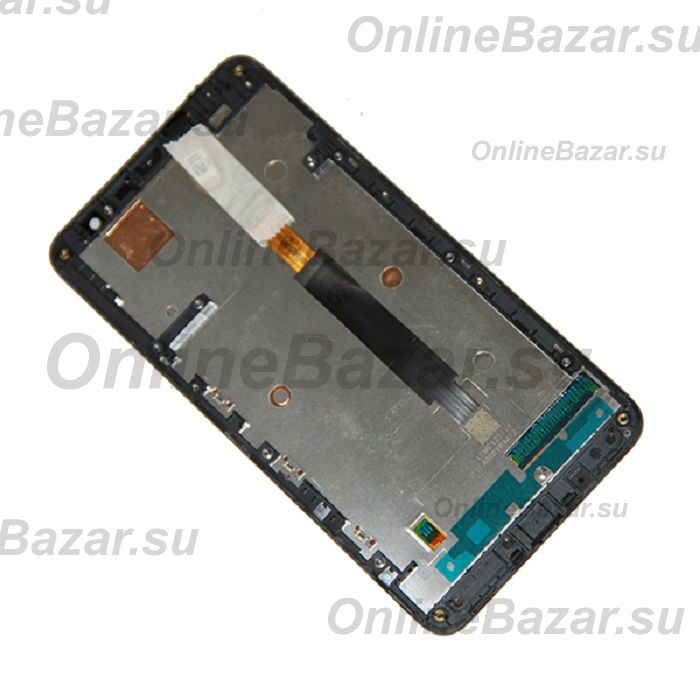 Дисплей для Nokia 1320 Lumia модуль в сборе с тачскрином <черный> (премиум) ― OnlineBazar.su