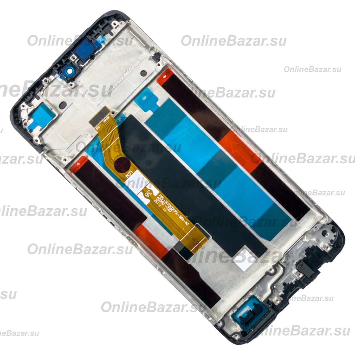 Дисплей для Realme RMX5303 модуль с тачскрином <черный> (оригинал OEM) ― OnlineBazar.su