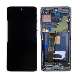 Дисплей для Samsung SM-G988B (Galaxy S20 Ultra) модуль с тачскрином (AMOLED) <черный>
