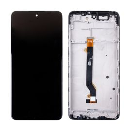 Дисплей для Tecno Pova 2 (LE7n) модуль с тачскрином <черный> (оригинал OEM)