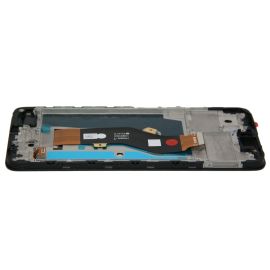 Дисплей для Tecno Spark 20 (KJ5) модуль с тачскрином <черный> (оригинал OEM)