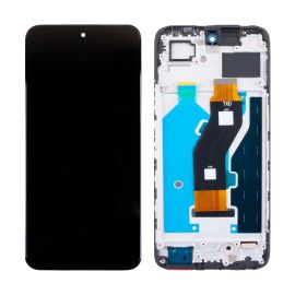 Дисплей для Tecno Spark 30 5G (KL8) модуль с тачскрином <черный> (оригинал OEM)