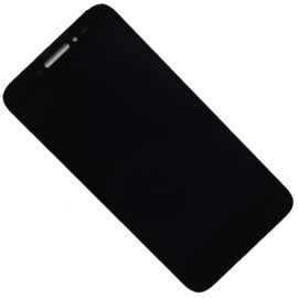 Дисплей для Alcatel OT 5080X (One Touch Shine Lite) в сборе с тачскрином <черный>