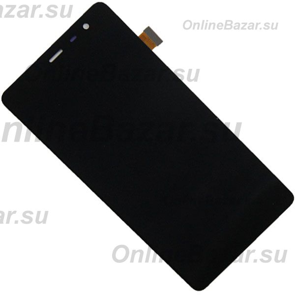 Дисплей для Micromax Q4202 (Bolt Warrior 2) в сборе с тачскрином <черный> ― OnlineBazar.su
