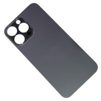 Задняя крышка для Apple iPhone 14 Pro Max (широкий вырез под камеру) <черный> (оригинал) ― OnlineBazar.su