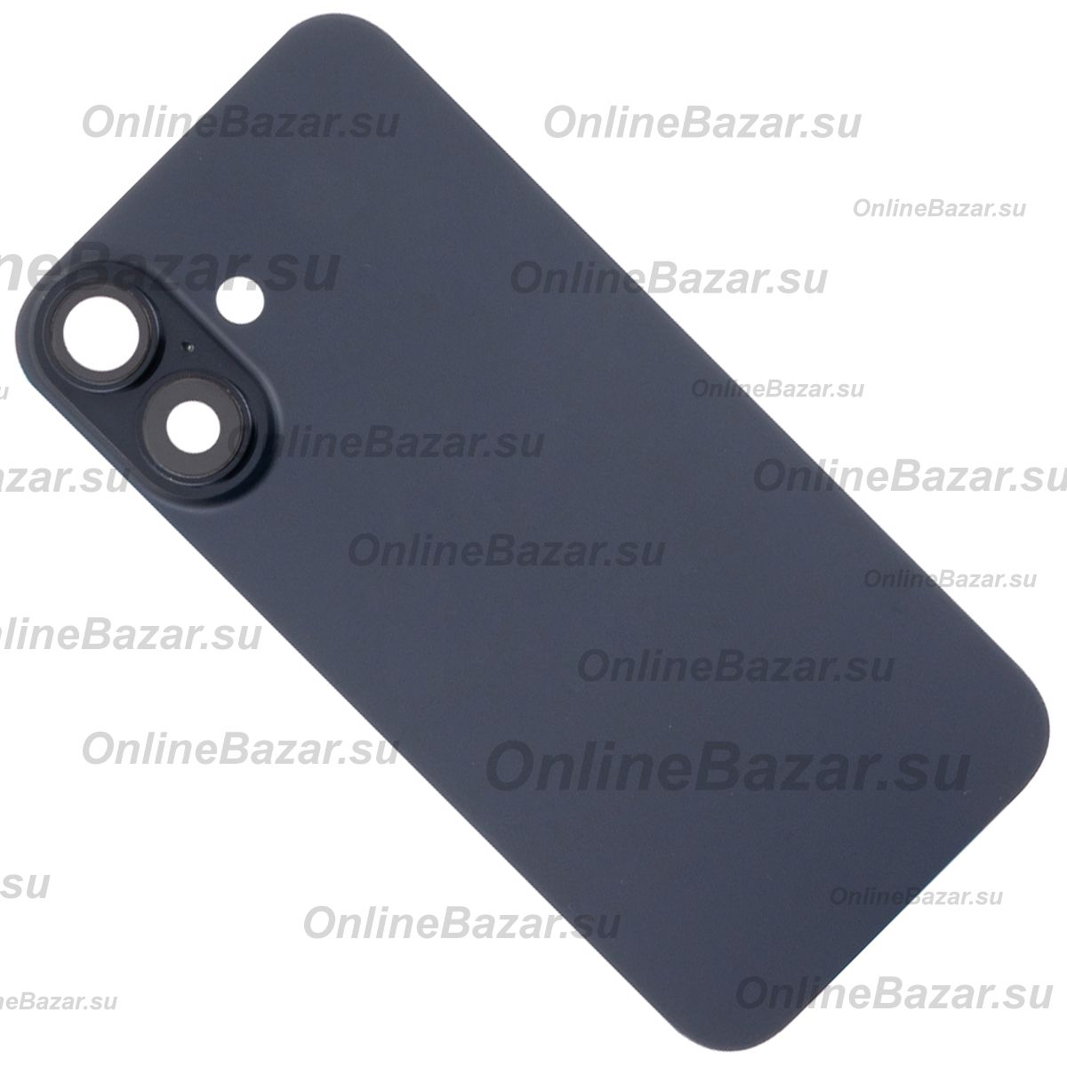 Задняя крышка для Apple iPhone 16 в сборе с магнитом MagSafe <черный> (оригинал) ― OnlineBazar.su