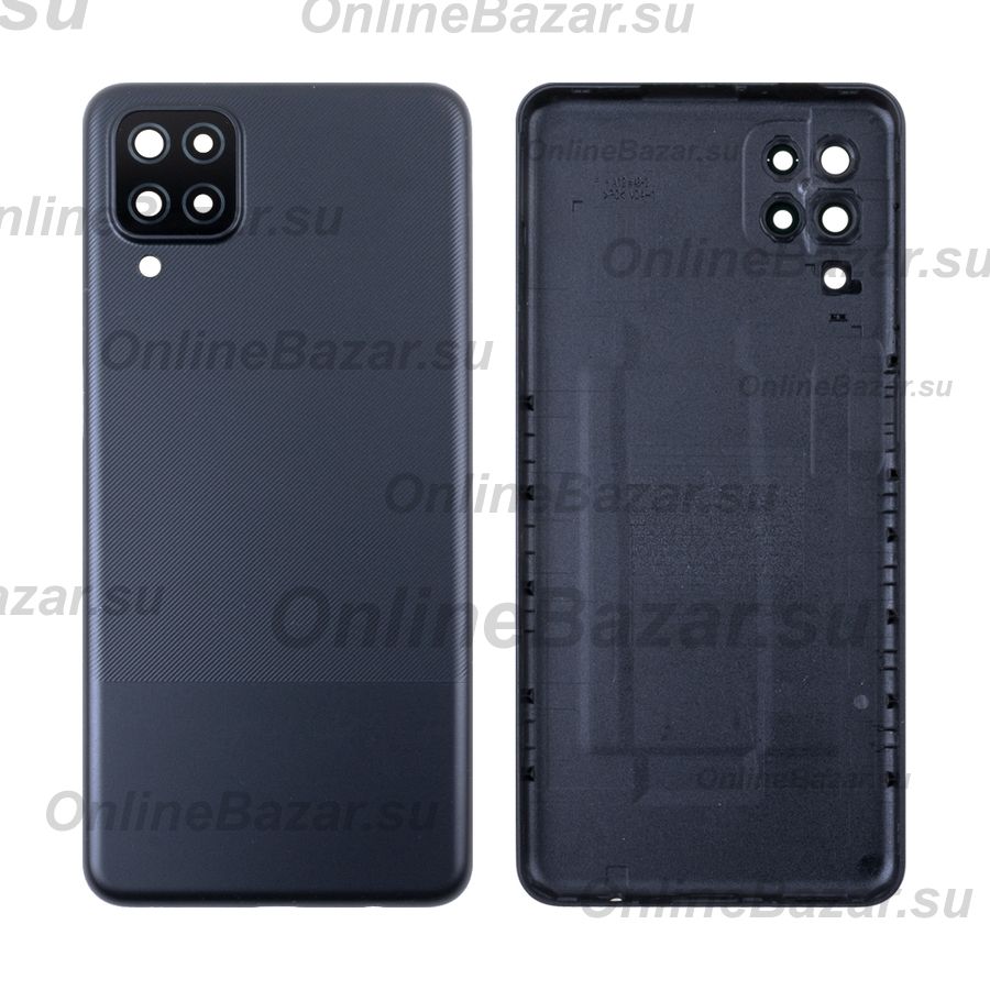 Задняя крышка для Samsung SM-A127F (Galaxy A12 Nacho) <черный> (премиум) ― OnlineBazar.su