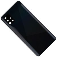 Задняя крышка для Samsung SM-A515F (Galaxy A51) со стеклом камеры <черный> (премиум) ― OnlineBazar.su