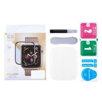Защитное стекло для Apple Watch Series 10 (46 mm) (3D/UV комплект-клей, лампа) ― OnlineBazar.su