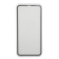 Защитное стекло для Apple iPhone X (2.5D пластик/полная наклейка) <черный> ― OnlineBazar.su