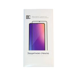 Защитное стекло для Huawei JNY-LX1 (2,5D/закаленное, полная наклейка) <черный> в блистере