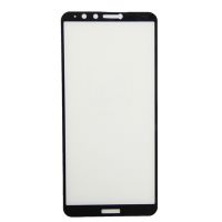 Защитное стекло для Huawei Y9 2018 (2.5D/полная наклейка) <черный> ― OnlineBazar.su