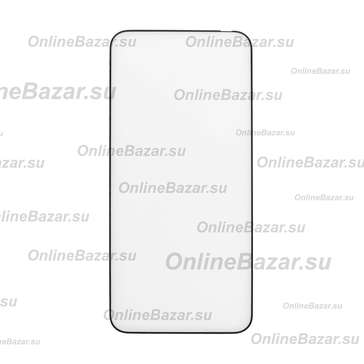 Защитное стекло для Infinix GT 30 Pro (X6873) (2,5D/полная наклейка) <черный> ― OnlineBazar.su