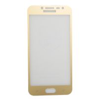 Защитное стекло для Samsung SM-J250F (Galaxy J2 2018) (2.5D/полная наклейка) <золото> ― OnlineBazar.su