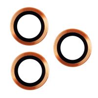 Защитное стекло линзы камеры для Apple iPhone 17 Pro (комплект 3 шт.) <оранжевый> ― OnlineBazar.su