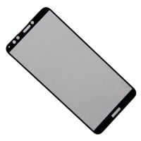 Защитное стекло для Huawei Honor 7C Pro (2,5D/наклейка по периметру) <черный> ― OnlineBazar.su