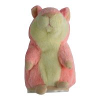 Игрушка хомяк говорящий повторяющий звуки (15,5 см) <розовый> ― OnlineBazar.su