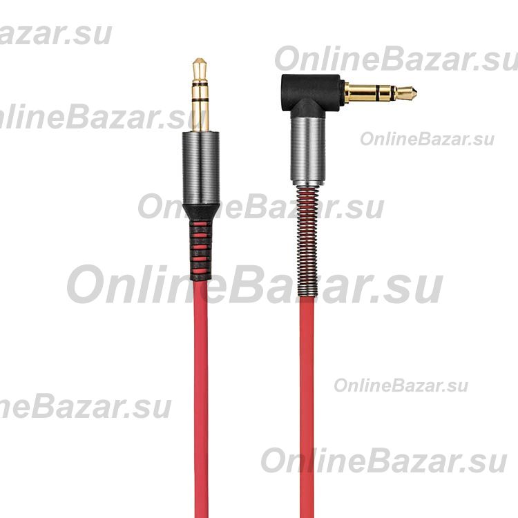 Кабель AUX Hoco UPA-02 (1 м.) <красный> ― OnlineBazar.su