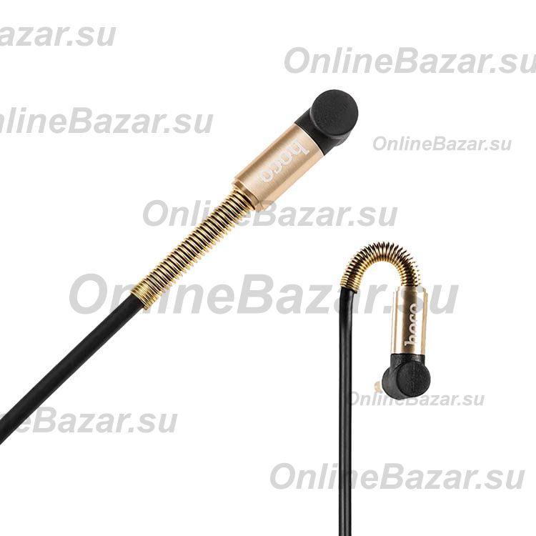Кабель AUX Hoco UPA-02 (2 м.) <черный> ― OnlineBazar.su