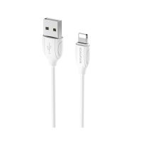 Кабель USB Apple iPhone Lightning Borofone BX19 <белый> ― OnlineBazar.su