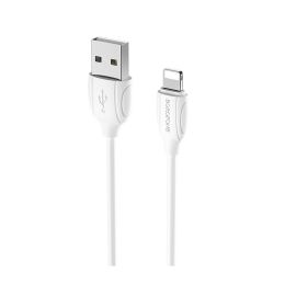 Кабель USB Apple iPhone Lightning Borofone BX19 <белый>