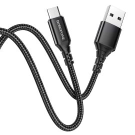 Кабель USB MicroUSB Borofone BX54 <черный>