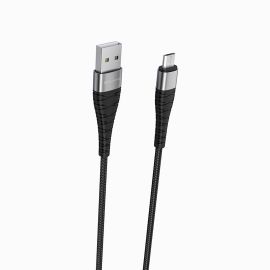 Кабель USB MicroUSB Borofone BX32 (1 метр) <черный>