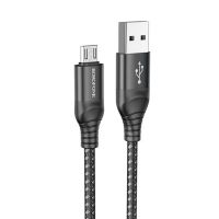 Кабель USB MicroUSB Borofone BX56 <черный> ― OnlineBazar.su