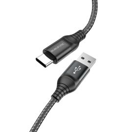 Кабель USB MicroUSB Borofone BX56 <черный>