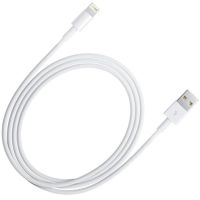 Кабель USB Apple iPhone Lightning (MD818ZM) <белый> (оригинал) ― OnlineBazar.su